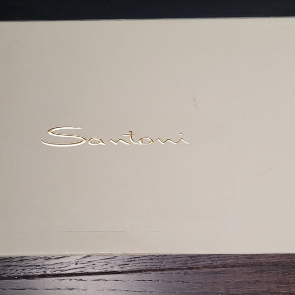 Santoni brown loafers NWT size 12 *rare* - Picture 2 of 10